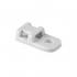 HellermannTyton CTAM210C2, 151-31203 Mount, White, #10 Screw, .857" X .605"