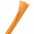 Techflex Flexo F6® Semi-Rigid Split Braided Sleeving Orange, 3/8"