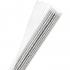 Techflex Flexo F6® Semi-Rigid Split Braided Sleeving White, 3/4"