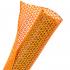 Techflex Flexo F6® Semi-Rigid Split Braided Sleeving Orange, 1"