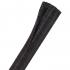 Techflex F6® Woven Wrap Sleeving Black, 5/8"