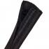 Techflex F6® Woven Wrap Sleeving Black, 1"
