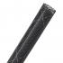 Techflex Flexo® TightWeave Flame Retardant Braided Sleeving Black w/ White Tracer, 3/4"