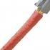 Techflex FireFlex Aero Dense Braided Fiberglass Sleeving Red, 1/4"