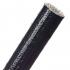 Techflex FireFlex Fiberglass Silicone Sleeving Black, 1-1/4"