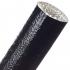 Techflex FireFlex Fiberglass Silicone Sleeving Black, 1-3/4"