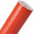 Techflex FireFlex Fiberglass Silicone Sleeving Red, 1-3/4"