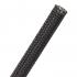 Techflex Flexo® Halar® Braided Sleeving Black, 1/2"