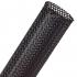 Techflex Flexo® Heavy Wall 15 Mil PET Braided Sleeving Black, 1-1/2"