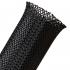 Techflex Flexo® Heavy Wall 15 Mil PET Braided Sleeving Black, 4"