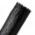 Techflex Gorilla Sleeve 50 Mil Nylon Braided Sleeving Black, 1-3/4"