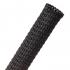 Techflex Flexo® Noise Reduction Braided Sleeving Black, 1"