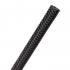 Techflex Nylon Monofilament 12 Mil Braided Sleeving Black, 3/8"
