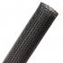Techflex Nylon Monofilament 12 Mil Braided Sleeving Black, 1-1/4"