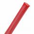 Techflex Flexo® PET 10 Mil Braided Sleeving Red, 1/2"
