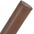 Techflex Flexo PET 10 Mil Braided Sleeving Brown, 1-1/2"