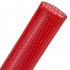 Techflex Flexo® PET 10 Mil Braided Sleeving Red, 1-1/2"