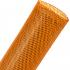Techflex Flexo® PET 10 Mil Braided Sleeving Orange, 1-3/4"
