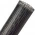 Techflex Flexo® PET 10 Mil Braided Sleeving Carbon, 2"