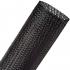 Techflex Flexo® PET 10 Mil Braided Sleeving Black, 2-1/2"