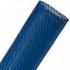 Techflex Flexo® PET 10 Mil Braided Sleeving Blue, 2-1/2"