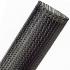 Techflex Flexo® PET 10 Mil Braided Sleeving Carbon, 2-1/2"