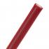Techflex Flexo® Overexpanded Braided Sleeving Red, 3/8"