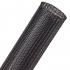 Techflex Flexo® Tight Weave Braided Sleeving Black, 1-1/2"