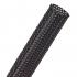 Techflex Flexo® Super Duty 20 Mil Nylon Braided Sleeving Black, 1"