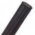 Techflex Flexo® Super Duty 20 Mil Nylon Braided Sleeving Black, 1-1/4"