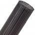 Techflex Flexo® Super Duty 20 Mil Nylon Braided Sleeving Black, 2-1/4"