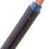 Techflex FR Silicone Flex Glass Braided Sleeving -Grade A Black, 2 AWG