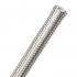 Techflex Flexo® Stainless Steel XC 304 Braided Sleeving Silver, 1/2"