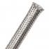 Techflex Flexo® Stainless Steel XC 304 Braided Sleeving Silver, 3/4"