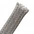 Techflex Flexo® Stainless Steel 304 Braided Sleeving Silver, 1"