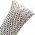 Techflex Flexo® Stainless Steel 304 Braided Sleeving Silver, 1-3/4"