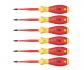 Wiha Insulated SlimLine Screwdriver Set Phillips #2, 6 Piece