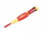 Wiha Safety Insulated Pop Up SlimLine Driver Set Slotted/Phillips