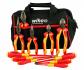 Wiha Insulated Industrial Cutters/Drivers Set 11 Piece
